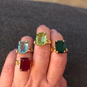 Fun birthstone rings! These don’t go bad!